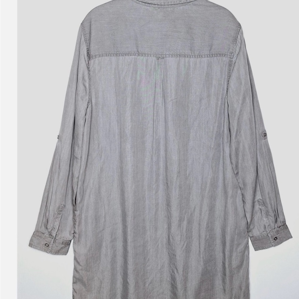 beachlunchlounge Men's Casual Gray Button Down Shirt